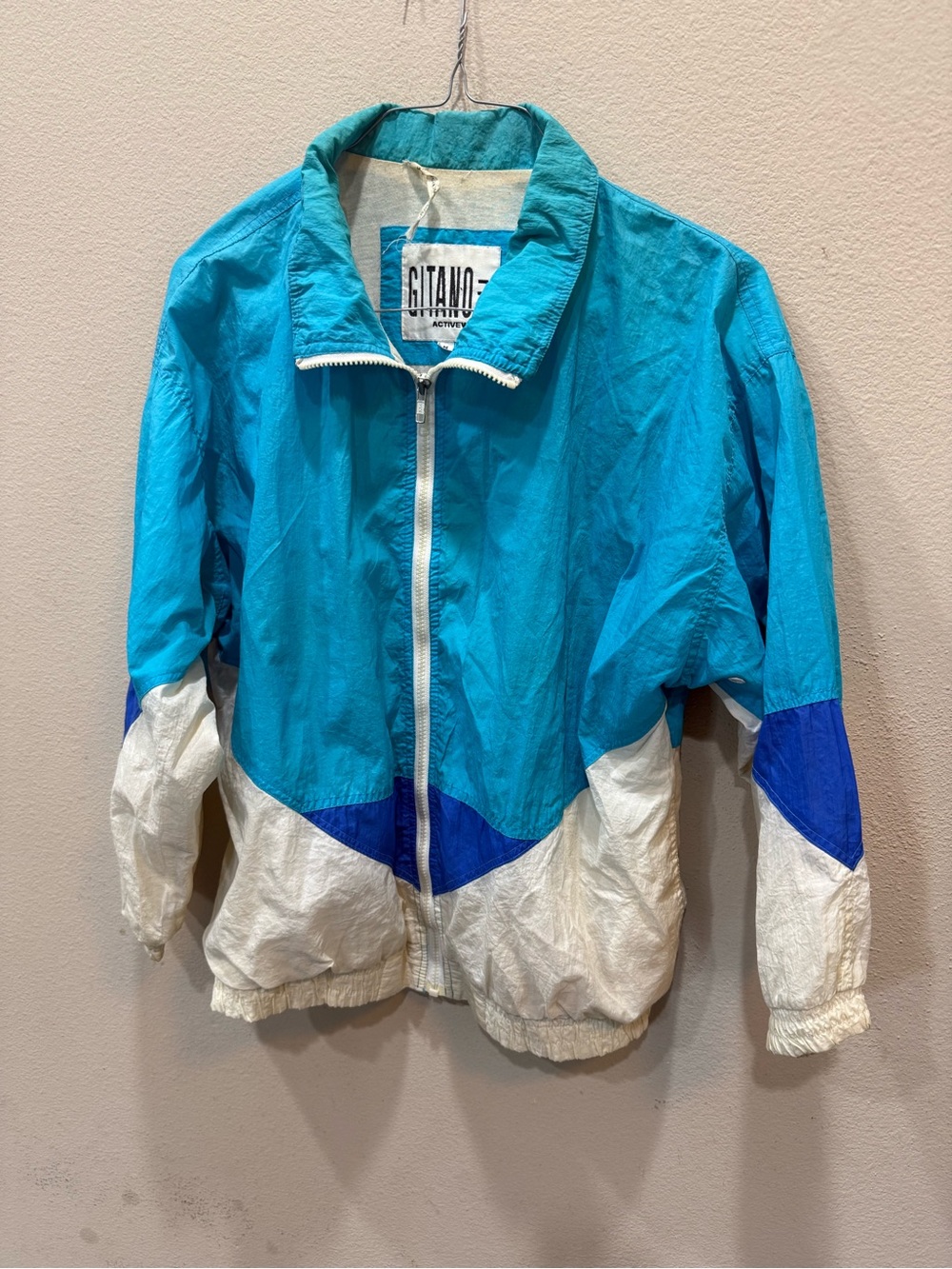Vintage Gitano 90s zip up Windbreaker jacket